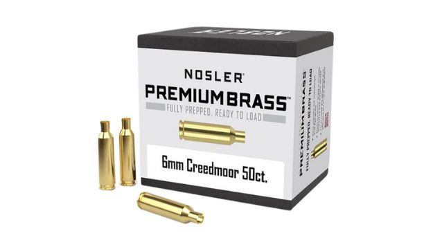 Picture of Nosler 10229 Premium Brass Unprimed Cases 6mmCreedmoor Rifle Brass 50/Box