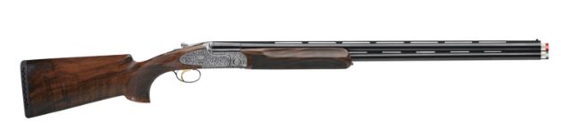 Picture of Rizzini USA 6301-12 S2000 Competition 12 Gauge 30" 2rd 2.75" Coin Anodized Silver Turkish Walnut Fixed Pistol Grip Stock Right Hand (Full Size)