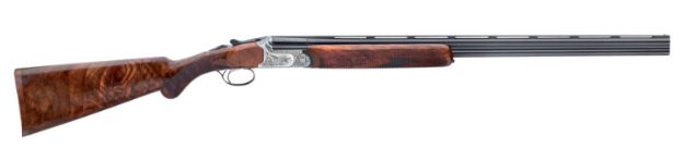 Picture of Rizzini USA 4101-20 Aurum Field 20 Gauge 29" 2rd 2.75" Coin Anodized Silver Oiled Turkish Walnut Walnut Stock w/ Prince of Wales Grip Stock Right Hand