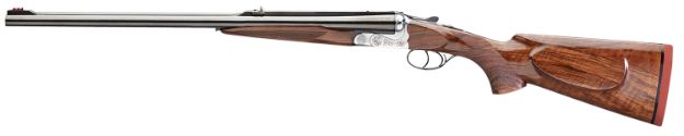 Picture of Rizzini USA 7001500 Rhino Express  500 Nitro Express 2rd 26" Gloss Blued 26" Chrome-Lined Barrel Coin Anodized Silver Engraved Steel Oiled Turkish Walnut Ambidextrous Hand