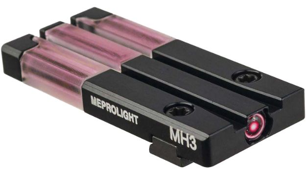 Picture of Meprolight USA 631053408 FT Bullseye Rear Sight  Red Tritium/Fiber Optic Glock MOS