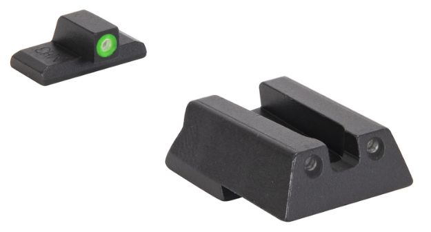 Picture of Meprolight USA 415453111 Hyper-Bright  Green Tritium Green Outline Front Sight-Green Tritium Black Outline Rear Sight HK VP9/HK45/HK45C