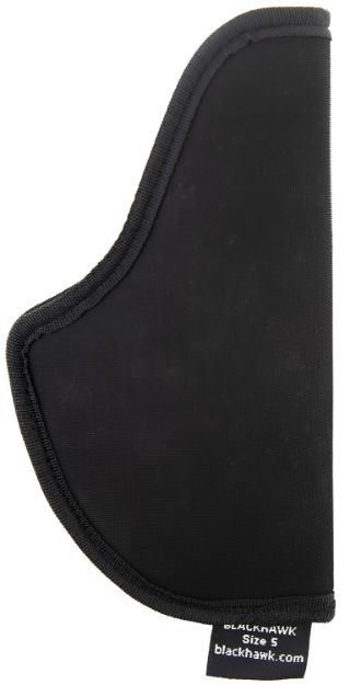 Picture of Blackhawk 40IP05BK TecGrip  IWB Size 05 Black Laminate Compatible w/Glock 26/27/33/43/S&W Shield  Ambidextrous