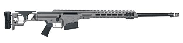 Picture of Barrett 18498 MRAD  6.5 Creedmoor 24" 10+1 Tungsten Gray Cerakote Gray Fixed Adjustable Comb Stock Black Polymer Grip Right Hand