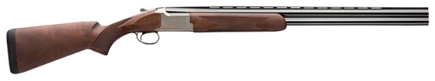 Picture of Browning 018259604 Citori Hunter 20 Gauge 28" Barrel 3" 2rd, Blued Barrels, Silver Nitride Finished Receiver With Gold Enhancement, Grade II Satin American Walnut Stock