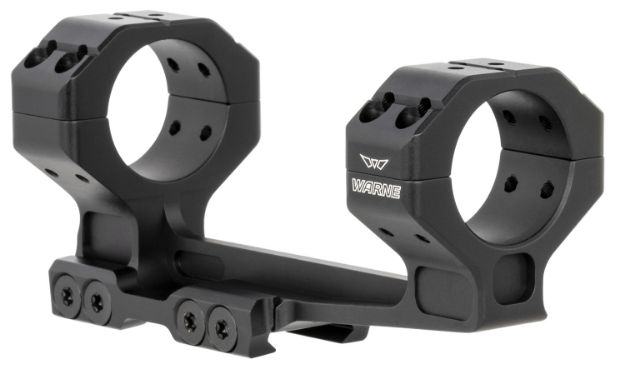 Picture of Warne 781820MOA Precision Cantilever Mount Scope Mount/Ring Combo Black Anodized 30mm 20 MOA