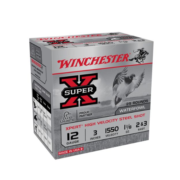 Picture of Winchester Ammo WEX12323 Super X Xpert 12Gauge 3" 1 1/8oz 2/3Shot 25 Per Box/10 Case