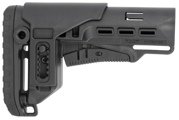 Picture of NcStar VG087042 Tactical PCP42 Mil-Spec Stock Black Synthetic Collapsible  w/Adj Cheekpiece