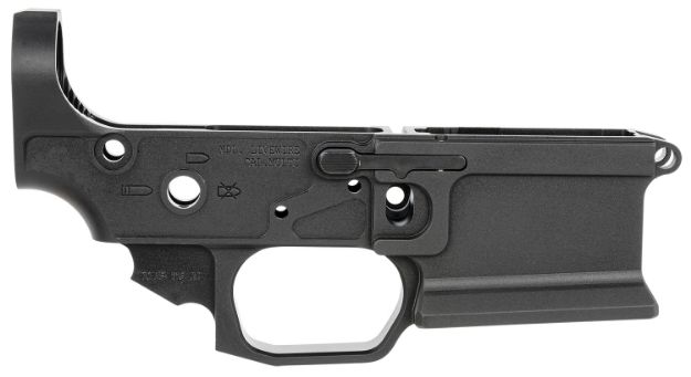 Picture of Sharps Bros SBLR08F Livewire Stripped Lower Multi-Caliber 7075-T6 Aluminum w/Black Anodized Finish Compatible w/Mil-Spec Internal Parts