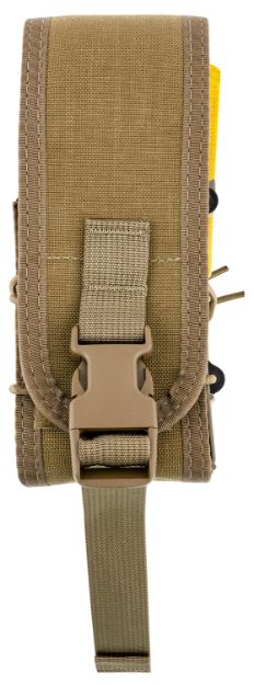 Picture of High Speed Gear 182RC0CB TACO X2R Mag Pouch Double Covered Coyote Brown Nylon MOLLE Compatible w/ Rifle