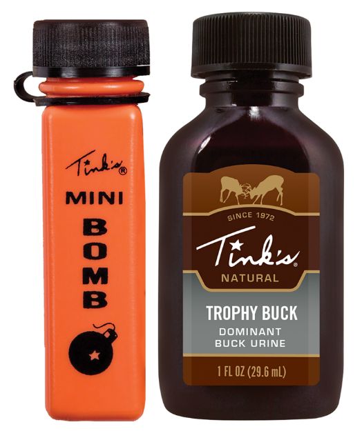 Picture of Tinks W6197 Trophy Buck  Deer Attractant Buck Urine Scent 1 oz Includes Mini Bomb