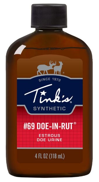 Picture of Tinks W5259 #69 Doe-In-Rut Deer Attractant Doe In Estrus Scent 4 oz Squeeze Bottle