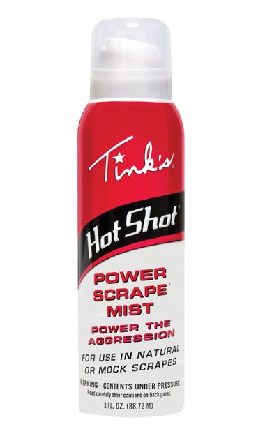 Picture of Tinks W5336 Hot Shot Power Scrape Deer Mock Scrape Scent 3 oz Aerosol