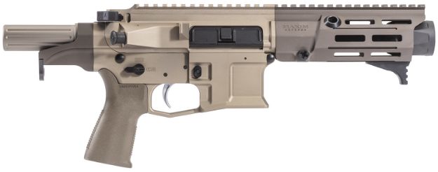 Picture of Maxim Defense MXM50802 PDX 505-SPS 5.56x45mm NATO Caliber with 5.50" Barrel, 20+1 Capacity, Arid Brown Metal Finish, Arid Brown Polymer Grip