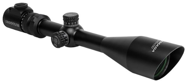 Picture of Konus 7166 Armada  Rifle Scope Black 6-24x56mm Dual Illuminated Red/Blue Engraved Fine Crosshair Reticle