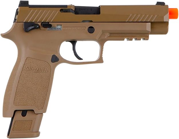 Picture of Sig Sauer Airguns AIRPFM17GG Proforce M17 Air Soft Green Gas 6mm 21+1 Coyote Polymer Grips