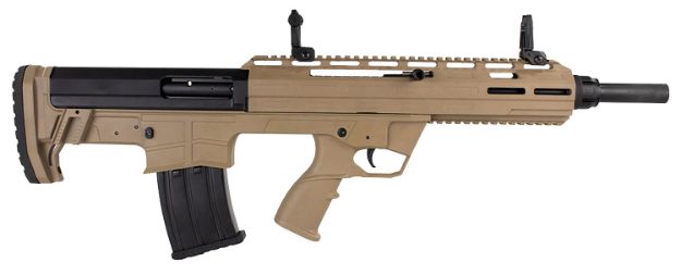 Picture of Tokarev USA 21000128 TBP  12 Gauge 3" 5+1 18.50", FDE, Cheek Riser Compatible Bull-Pup Stock, Flip-Up Sights, 3 Chokes