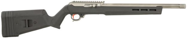 Picture of Tactical Solutions ATEGMGBMBLK X-Ring VR 22 LR 10+1 16.50" Gunmetal Gray Target Crown Barrel, Gun Metal Gray w/ Attached Scope Rail Receiver, Black Magpul X-22 Hunter Stock, Ambidextrous