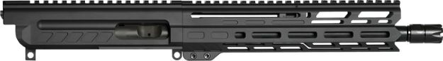 Picture of CMMG 99B80E4AB Dissent  9mm Luger 10.50", Left Side Charging Handle, Armor Black, Zeroed Linear Comp, 9.60" M-LOK Handguard, Picatinny End Plate, Fits AR-Platform