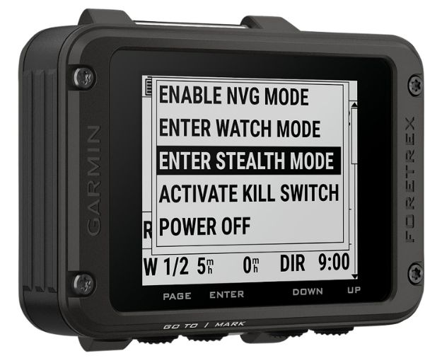 Picture of Garmin 0100275900 Fortex 801  GPS Navigation Black Monochrome MIP Display