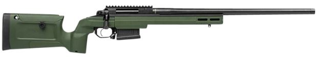 Picture of Aero Precision APBR01030005 SOLUS Bravo 6.5 Creedmoor 5+1 22" Threaded Sendero Profile, Black Barrel/Rec, OD Green Fully Adjustable KRG Bravo Chassis, Single Stage Trigger, Scope Mount