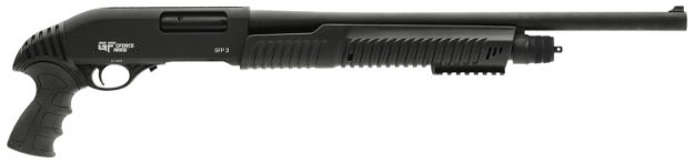 Picture of Gforce Arms GFP3REX GFP3REX  12 Gauge Pump 3" 4+1 20" Black Steel Barrel, Black Picatinny Rail Receiver, Black Rubber Grip