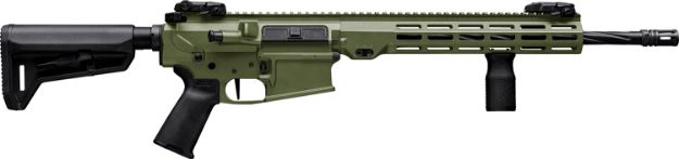 Picture of Maxim Defense MXM49684 MD10 L 308 Win 20+1 16" Fluted Barrel, Bazooka Green Cerakote Finish, M-LOK Handguard, Black Magpul Furniture, SL-K Stock, MVG Grip, MBUS Sights, Blackout Defense Flat Trigger