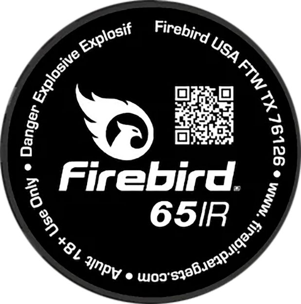 Picture of Firebird USA 65IR 65IR  Mount Type Moving Trajectory Static White Smoke Universal Firearm 65mm 10 Targets