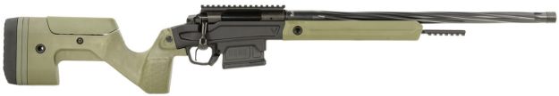 Picture of Stag Arms SABR01030002 Pursuit  6.5 Creedmoor 5+1 20" Threaded/Fluted Sporter, Black Cerakote Barrel/Rec, OD Green OEM Hybrid Hunter Stock, TriggerTech Trigger, 20 MOA Scope Mount