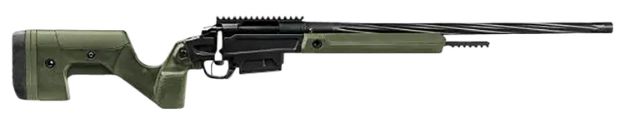 Picture of Stag Arms SABR02030001 Pursuit  6.5 PRC 3+1 22" Threaded/Fluted Sporter, Black Barrel/Rec, OD Green OEM Hybrid Hunter Stock, TriggerTech Trigger, 20 MOA Scope Mount