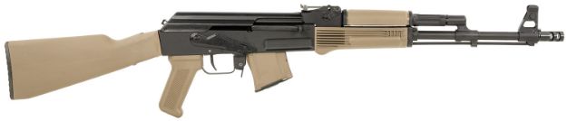 Picture of Arsenal SAM7R-62FDEM SAM7R  7.62x39mm 10+1 16.25" Black Chrome Lined Steel Barrel, Black Steel Receiver, Fixed Flat Dark Earth Synthetic Stock & Polymer Grip