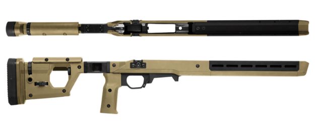 Picture of Magpul MAG997-FDE Pro 700 Stock Fixed w/Aluminum Bedding Flat Dark Earth Synthetic for Remington 700 SA