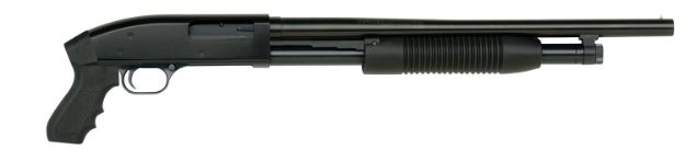 Picture of Maverick Arms 31008 88 Cruiser 12 Gauge 5+1 18.50" Blued Barrel w/Cylinder Bore, Bead Sights, Dual Extractors, Anti-Jam Elevator, Synthetic Pistol Grip Stock w/Ribbed Forearm, Cross-Bolt Safety