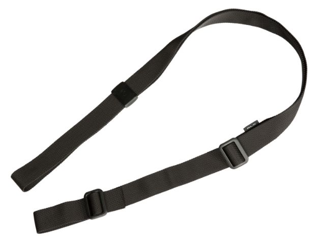 Picture of Magpul MAG1004-BLK RLS Sling made of Nylon Webbing with Black Finish & Adjustable Design for Rifles