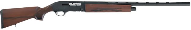 Picture of Escort HEAS122805W2 Escort WS  Full Size 12 Gauge Semi-Auto 3" 4+1 28" Black Chrome Vent Rib Barrel, Black Anodized Grooved Aluminum Receiver, Adjustable Turkish Walnut Stock