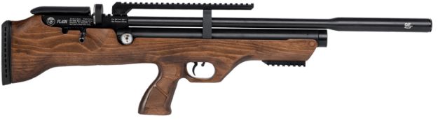 Picture of Hatsan USA HGFLASHPUP25 FlashPup QE Air Rifle 25 Cal Hardwood