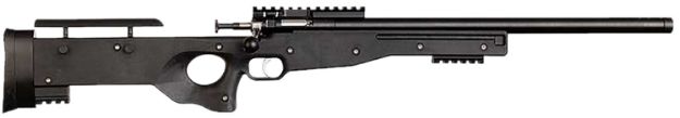 Picture of Crickett KSA2150-BLK Precision  Full Size 22 LR Single Shot 16.10" Blued Threaded Bull Barrel, Blued Crickettinny Rail Steel Receiver, Black Synthetic Adj LOP Stock