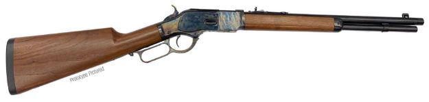 Picture of Taylors & Company 240002 1873 TC73 9mm Luger 10+1 18" Blued Threaded Barrel, Color Case Hardened Receiver, Walnut Fixed Stock, Right Hand