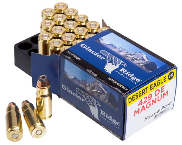 Picture of Magnum Research DEP429DE240JHP Desert Eagle  429DE 240gr Jacketed Hollow Point 20 Per Box/25 Case