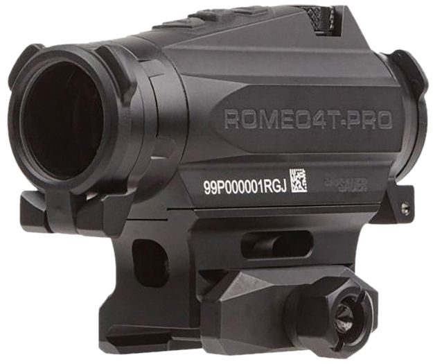 Picture of Sig Sauer Electro-Optics SOR44101 Romeo4T Pro Black 1 x 20 mm 2 MOA Red Quad Ballistic Dot/65 MOA Circle