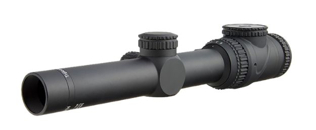 Picture of Trijicon 200090 AccuPoint TR25 Matte Black 1-6x24mm, 30mm Tube Illuminated Red Triangle Post Reticle