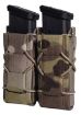 Picture of High Speed Gear 24PT02MC TACO Gen 2 Double Pistol Multi-Cam Nylon MOLLE Compatible w/ Pistol