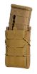 Picture of High Speed Gear 24TA00CB TACO Gen 2 Rifle Coyote Brown Nylon MOLLE Compatible w/ Rifle