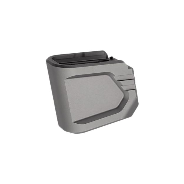 Picture of Tyrant CNC TDG48MAGEXG  Magazine Extension Fits Glock 43x/48 Gray Aerospace Grade Aluminum