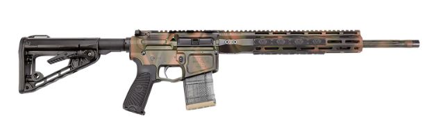 Picture of Wilson Combat TH-300H18FBLACK Tactical Hunter  300 HAM'R 18" Fluted Threaded Barrel Green/Black Armor-Tuff