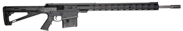 Picture of Great Lakes Firearms GL10LA65PRCSSBLK GLFA  6.5 PRC AR-10 5+1 24" Stainless Steel Black