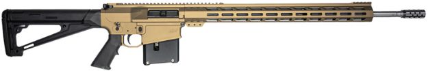 Picture of Great Lakes Firearms GL10LA65PRCSSBRZ GLFA  6.5 PRC AR-10 5+1 24" Stainless Steel Black