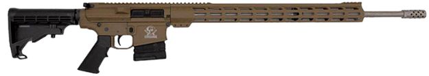 Picture of Great Lakes Firearms GL10243SSFDE GLFA  243 Win AR-10 Stainless Steel 5+1 24" Flat Dark Earth