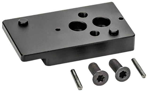 Picture of Griffin Armament GSMALDPFP AIS Flat Mount Plate Black Anodized Hardcoat 6061 T6 Aluminum