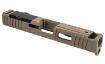 Picture of Zaffiri Precision ZPS.B.43.FDE ZPS.IBS Custom Slide Fits Glock 43/43x Flat Dark Earth 17-4 Stainless Steel